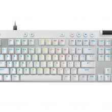 Bàn Phím Cơ Gaming Có Dây Logitech PRO X TKL RAPID White (920-013243) (Switch Analog từ tính, Rapid Trigger)