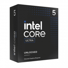 CPU Intel Core Ultra 5 250KF Plus (4.2GHz Turbo 5.3GHz, 18 nhân 18 luồng, 30MB L3 Cache, 125W, No GPU, LGA 1851)