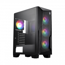 Vỏ Case MSI MAG FORGE 130A AIRFLOW (ATX, Sẵn 4 fan RGB, Max 8 fan, Rad 240)