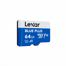 Thẻ nhớ microSDXC Lexar BLUE PLUS 64GB UHS-I 100MB/s, V10, A1 (LMSBLPL064G-BNANG)