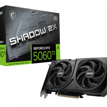 Card Màn Hình MSI GeForce RTX 5060 Ti 8G SHADOW 2X OC PLUS GDDR7
