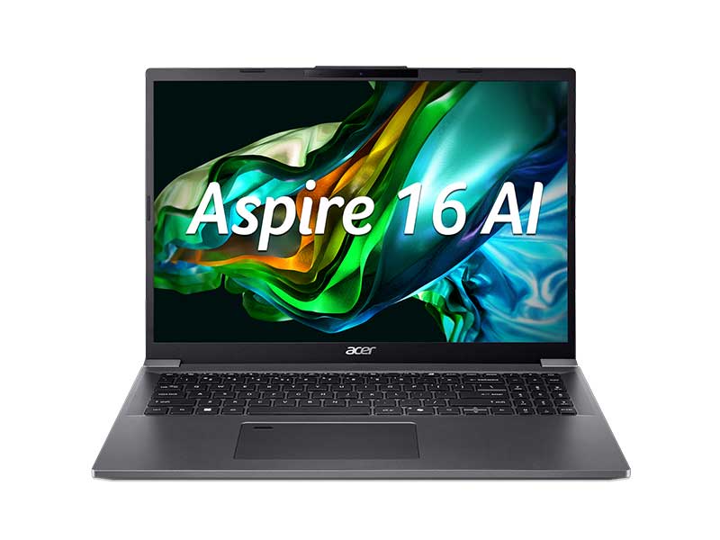 37562-acer-aspire-16-ai-a16-71m-59l5 Laptop Acer Aspire 16 AI A16-71M-59L5 (Intel Core Ultra 5 125H, RAM 16GB. SSD 512GB, VGA Intel Arc, Màn Hình 16 inch FHD+ 60Hz, 300 nits, Windows 11, Màu Xám)