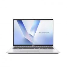 Laptop ASUS Vivobook 16 X1607CA-MB980W (Intel Core Ultra 5-225H, RAM 16GB, SSD 512GB, Intel Arc 130T GPU, Màn Hình 16inch WUXGA, Windows 11 Home SL, Màu Bạc)