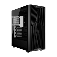 Vỏ Case Corsair 3200D RS Black (CC-9011334-WW) (ATX, Sẵn 3 fan RS120 No LED, Rad 360, USB-C 20Gbps)