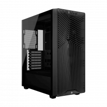 Vỏ Case Corsair 3200D RS Smoke (CC-9011336-WW) (ATX, Sẵn 3 fan RS120 No LED, Rad 360, USB-C 20Gbps)
