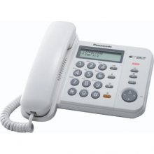 ĐIỆN THOẠI BÀN CỐ ĐỊNH PANASONIC KX-TS580 WHITE ( Có màn hình hiển thị)