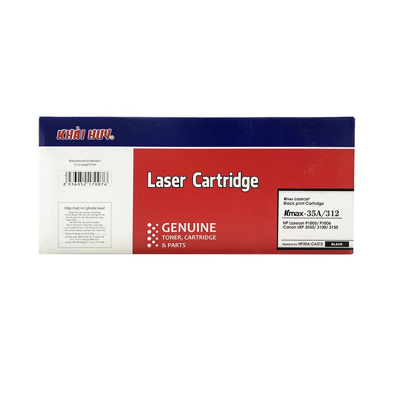 25020-35-312-1 Hộp mực in HP CB435A, Canon 312, canon 313, loại tương thích