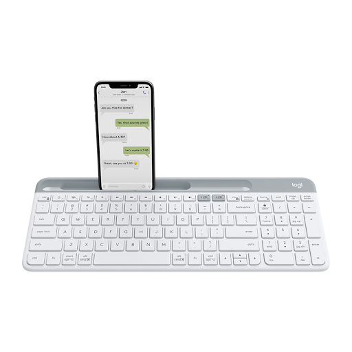 25115-1-1 Bàn Phím không dây Bluetooth Logitech K580 Slim màu trắng