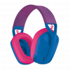 Tai Nghe Gaming Không Dây Logitech G435 LIGHTSPEED Blue Pink (LIGHTSPEED + Bluetooth, Siêu nhẹ 165g, Pin 18 giờ)