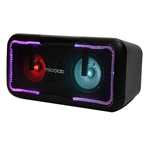 27297-bp-12-1-1 Loa di động Microlab BP12 (20W, Bluetooth 5.0, AUX, SD Card, Pin 5h, Led RGB)