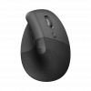 Chuột Không Dây Công Thái Học Logitech Lift Vertical, Màu Đen (Logi Bolt + Bluetooth, 4000 DPI, Quiet clicks, Pin 24 tháng)