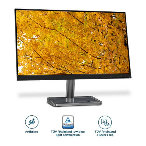 27691-l24i-30-4-1 Màn hình máy tính 23.8 LENOVO L24i-30 IPS, FHD, 75HZ, 4MS, HDMI+VGA, Công nghệ bảo vệ mắt, hàng chính hãng bảo hành 3 năm