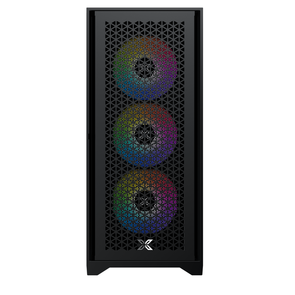27747-15383-1 Vỏ Case máy tính XIGMATEK LUX S 3FX (EN47840) - PREMIUM GAMING ATX, KÈM 03 FAN XIGMATEK X22ARGB