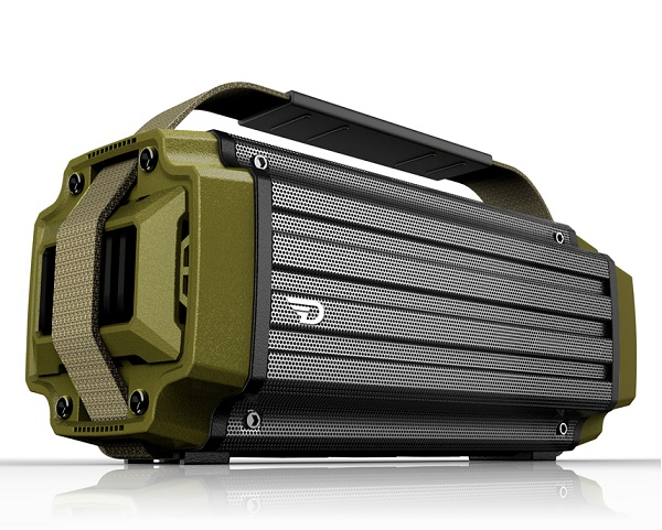 27957-p_60907_dreamwave-tremor-1 Loa Bluetooth Dreamwave Tremor II Army Green (Công suất 50W, Bluetooth 4.0, Chơi nhạc liên tục trong 18 giờ)