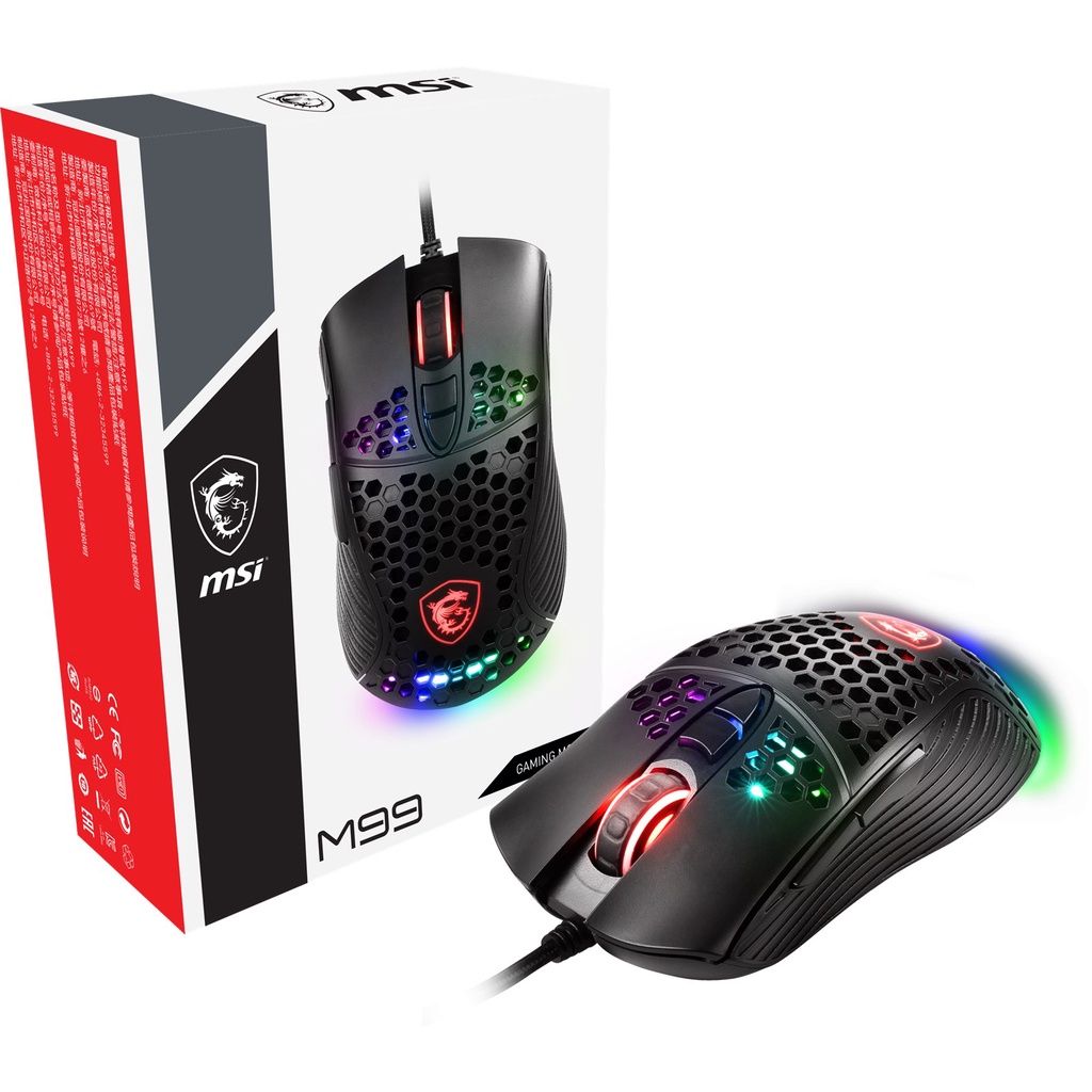 28188-msi-m99-5-1 Chuột Gaming MSI M99, led RGB, 4000dpi