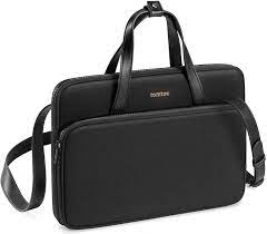 28418-images-1 TÚI XÁCH TOMTOC PREMIUM THEHER SHOULDER BLACK (H22C1D1, MACBOOK 13INCH/14INCH)