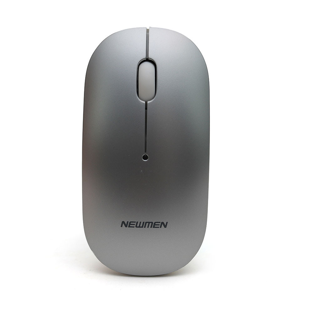 28617-mouse-newmen-f270-wireless-silver-1 Chuột Không dây Newmen F270 (USB, Màu bạc)