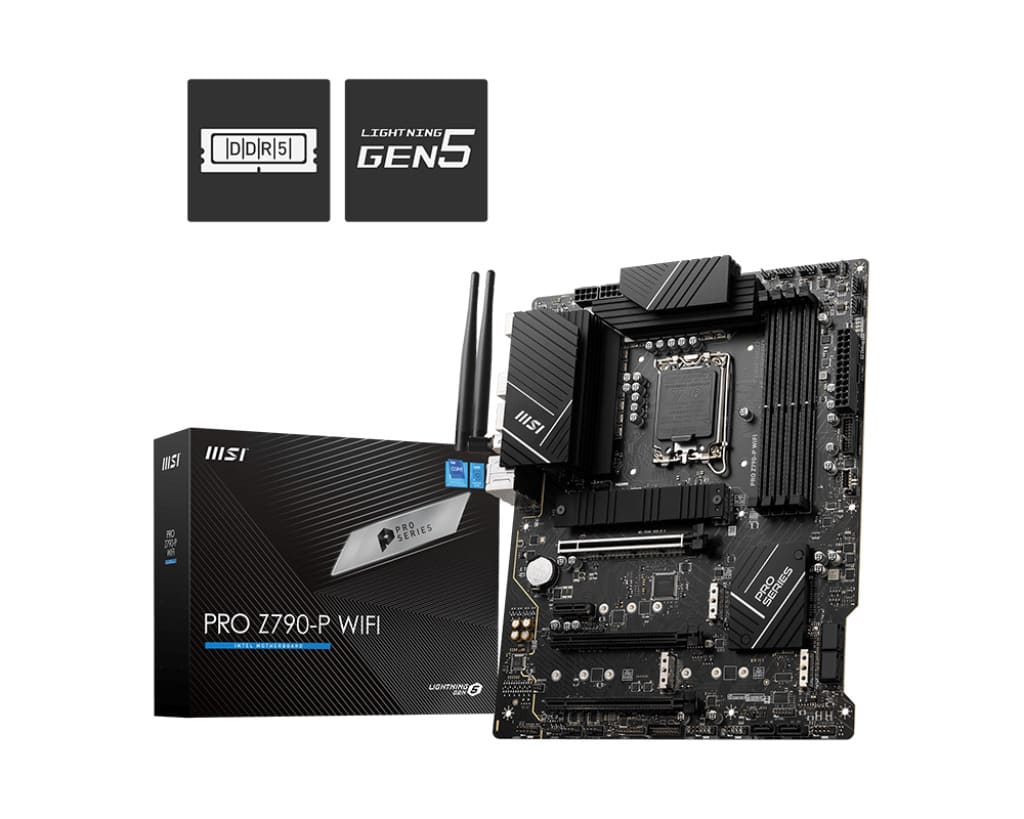 28654-mainboard-msi-pro-z790-p-wifi-philong-1-1 Mainboard MSI PRO Z790-P WIFI (LGA 1700, 4x DDR5, HDMI, Displayport, USB-C, M.2 PCIe 4.0, WiFi 6E, ATX)
