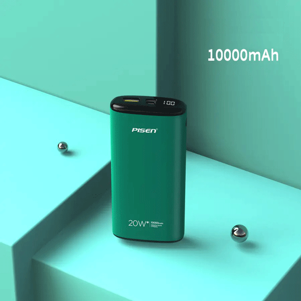28740-sac-du-phong-pisen-quick-qp-20w-10000mahls-dy06-110611-1 Pin Sạc Dự Phòng Pisen Quick QP 20W 10000mAh (LS-DY06) Màu Xanh Ngọc