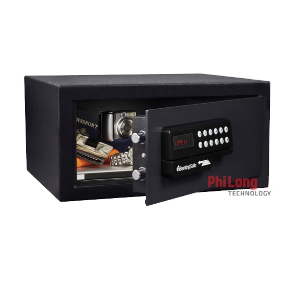 29091-ket-the-khach-san-hl100es-1 Két Sắt An Toàn SENTRY HL100ES (1 Ổ Khóa Chìa, 1 Ổ Khóa Điện Tử)