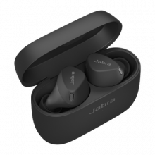 Tai Nghe Jabra Elite 4 Active True Wireless Black (Bluetooth 5.2, Kháng nước IP57, Thời lượng pin 7 giờ)