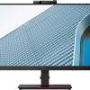 Màn Hình Lenovo ThinkVision 23.8inch T24v-20, có Webcam+Loa, Tấm nền IPS, 60 Hz, Mic kép và loa kép 3W, HDMI, VGA, DP) Hàng chính hãng bảo hành 36 tháng