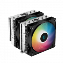 Tản Nhiệt Khí CPU DeepCool AG620 ARGB (LGA 1851/1700/1200/115x/20xx, AM5/AM4, 6 ống đồng, Cao 157mm)