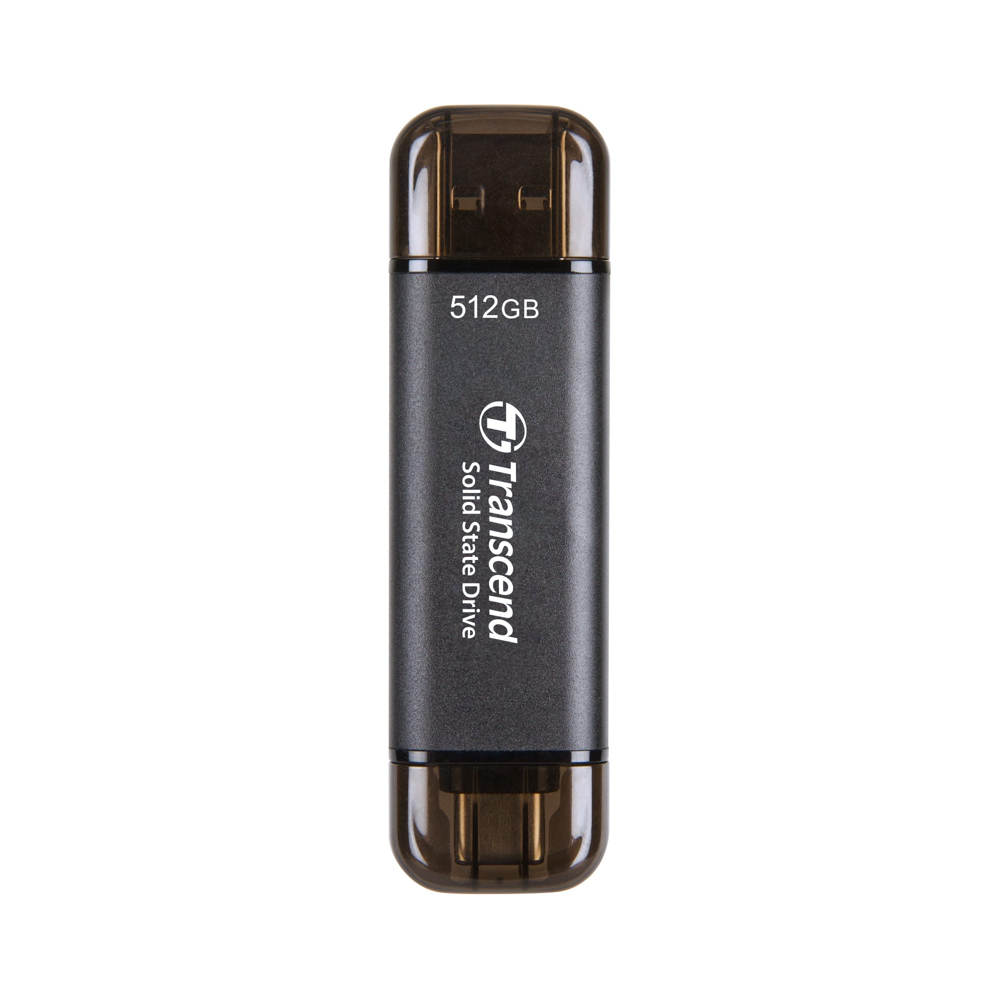 30546-o-cung-di-dong-ssd-transcend-esd310c-ts512gesd310c-philong-1-1 Ổ cứng di động SSD Transcend ESD310 512GB USB 3.2 Gen 2x1 Màu đen (TS512GESD310C), Kích thước siêu nhỏ, Tích hợp 2 cổng USB-A và USB-C
