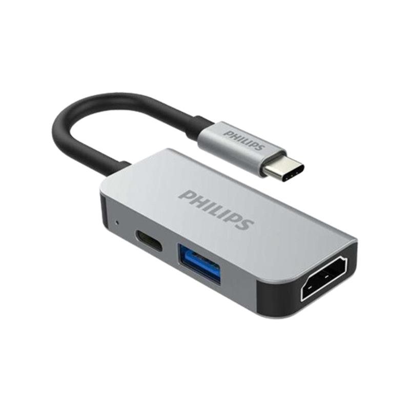 30823-dau-chuyen-philips-swv6113g-hub-3-in-1-philong-1-1 Đầu chuyển Philips SWV6113G HUB 3 in 1 USB-C to HDMI + USB + PD