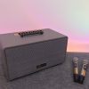 Loa Karaoke Di Động Xách Tay NOVA AUDIO NV-600 Ultra màu xám