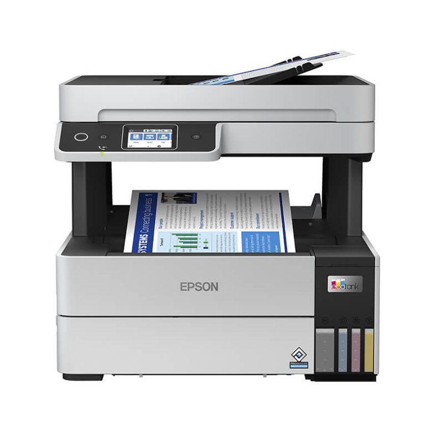 Máy In Phun Màu Đa Năng Epson Ecotank L6490 (In A4 2 Mặt, SCAN, COPY, FAX, LAN WIFI)