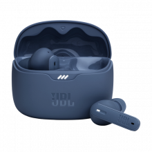 Tai nghe True Wireless JBL Tune Beam Blue (Bluetooth 5.3, IP54, Pin 12 giờ, ANC)