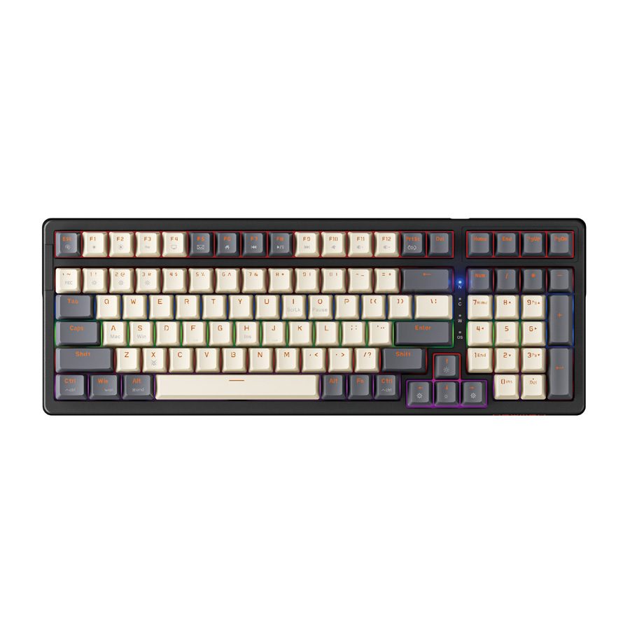 31495-ban-phim-co-newmen-gm328-grey-white-philong-3-1 Bàn phím cơ Newmen GM328 Grey White - Red Switch (98%, Led Rainbow, USB-C)