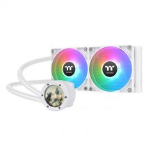 Tản nhiệt nước CPU AIO Thermaltake TH240 V2 Ultra ARGB Sync Snow (LGA1851/1700/1200/115x/20xx, AM5/AM4/AM3/AM2/FM2/FM1, LCD)