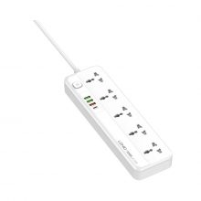 Ổ cắm điện LDNIO LDNIO SC5415 (5x3 chấu+3xUSB-A+1USB-C/2500W/dài 2 mét)