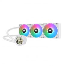 Tản nhiệt nước CPU AIO Thermaltake TH360 V2 Ultra ARGB Sync Snow (LGA1851/1700/1200/115x/20xx, AM5/AM4/AM3/AM2/FM2/FM1, LCD)