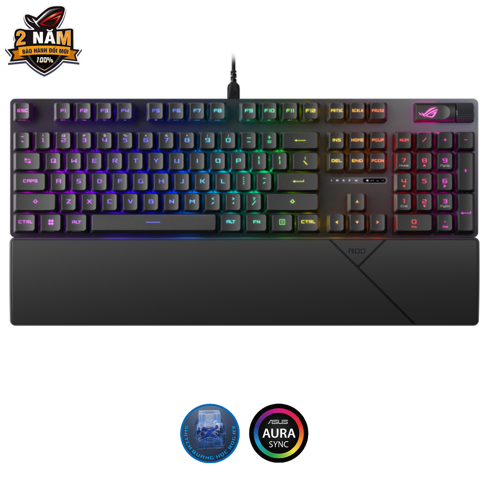 32356-ban-phim-quang-co-asus-rog-strix-scope-ii-rx-blue-switch-philong Bàn phím quang cơ Asus ROG Strix Scope II RX Blue Switch (90MP0352-BKUA00)