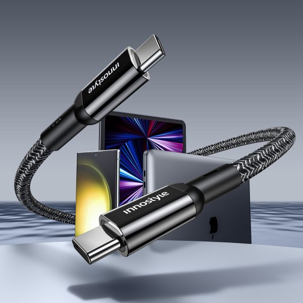 32453-cap-typec-to-typec-innostyle-powerflex-dai-2m-icc200alblk-125845-1 Cáp USB-C to USB-C INNOSTYLE POWERFLEX 100W/10GBPS 4K/60HZ, Màu đen (ICC200ALB)