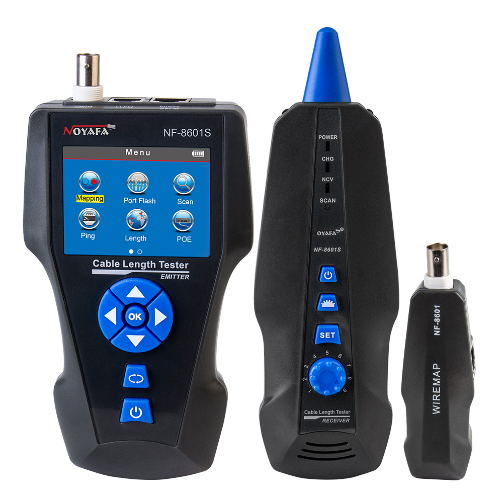 32833-bo-test-cap-mang-da-nang-co-poe-noyafa-nf-8601s-philong-1-1 Bộ test cáp mạng đa năng có POE NOYAFA NF-8601S (Test dây, Dò dây, Đo dây RJ45/RJ11/BNC/Cáp nguồn, Màn LCD, Có khe thẻ TF)