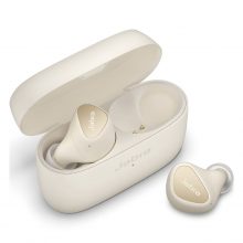 Tai nghe không dây Jabra Elite 4 TWS Màu be - Chính hãng- Pin 7h, chống nước IP57, chống ồn chủ động, Google Fast Pair,  Công nghệ Mono Mode