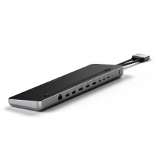 Đầu Chuyển USB-C 10 IN 1 SATECHI ST-DDSM (HDMI, USB-C, USB-A, LAN, SSD, DisplayPort)