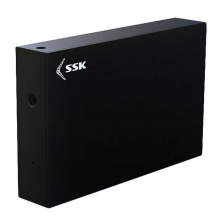 Hộp Đựng Ổ Cứng HDD 3.5 SSK HE G3000 SATA (USB 3.0, Màu Đen)