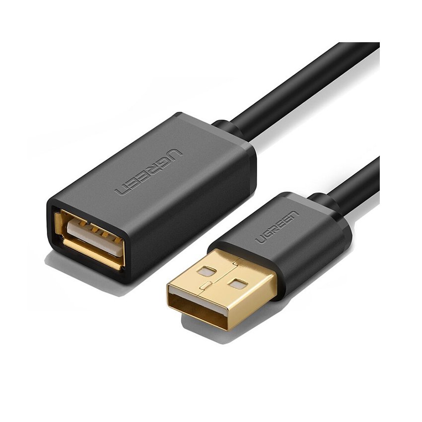 34391-cap-usb-2-ugreen-10315-philong1 Cáp USB 2.0 nối dài 1,5m Ugreen 10315