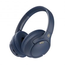 Tai Nghe Không Dây Trùm Tai Alpha Works FLEX 680 Blue (Bluetooth 5.4, AUX 3.5mm, Chống ồn ANC, Pin 40 giờ)