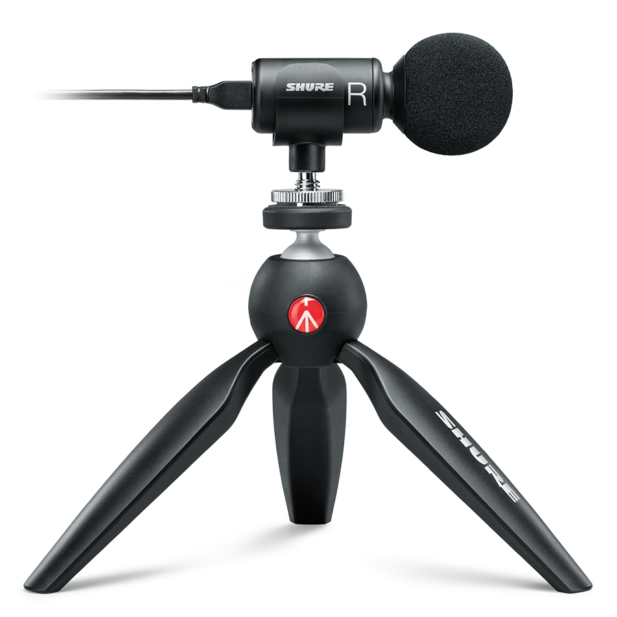 34753-shure-mv88-video-kit-3 Micro Thu Âm Condenser Stereo Shure MV88+ Video Kit (Kèm chân Tripod để bàn)