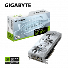 Card màn hình VGA Gigabyte GeForce RTX 5070 Ti EAGLE OC ICE SFF 16G GDDR7 (GV-N507TEAGLEOC ICE-16GD)