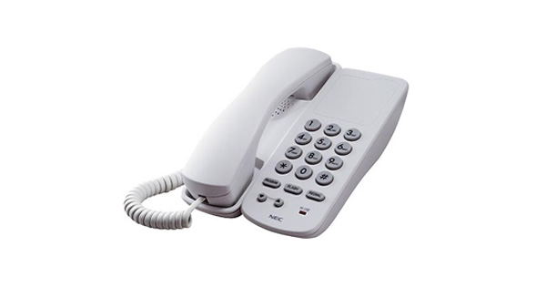 35314-nec-at-40 ĐIỆN THOẠI BÀN CỐ ĐỊNH AT-40 MÀU TRẮNG