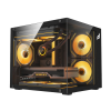Vỏ Case Máy Tính EDRA ECS1305 Black (m-ATX, No Fan, Max 7 Fan, Rad 240)