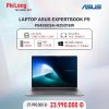 Laptop ASUS ExpertBook P5 P5405CSA-NZ0016W (Intel Core Ultra 5 226V, RAM 16GB, SSD 512GB, Intel Arc 130V, Màn Hình 14inch WQXGA, Windows 11)