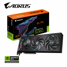 Card Màn Hình Gigabyte AORUS GeForce RTX 5060 ELITE 8G GDDR7 (GV-N5060AORUS E-8GD)